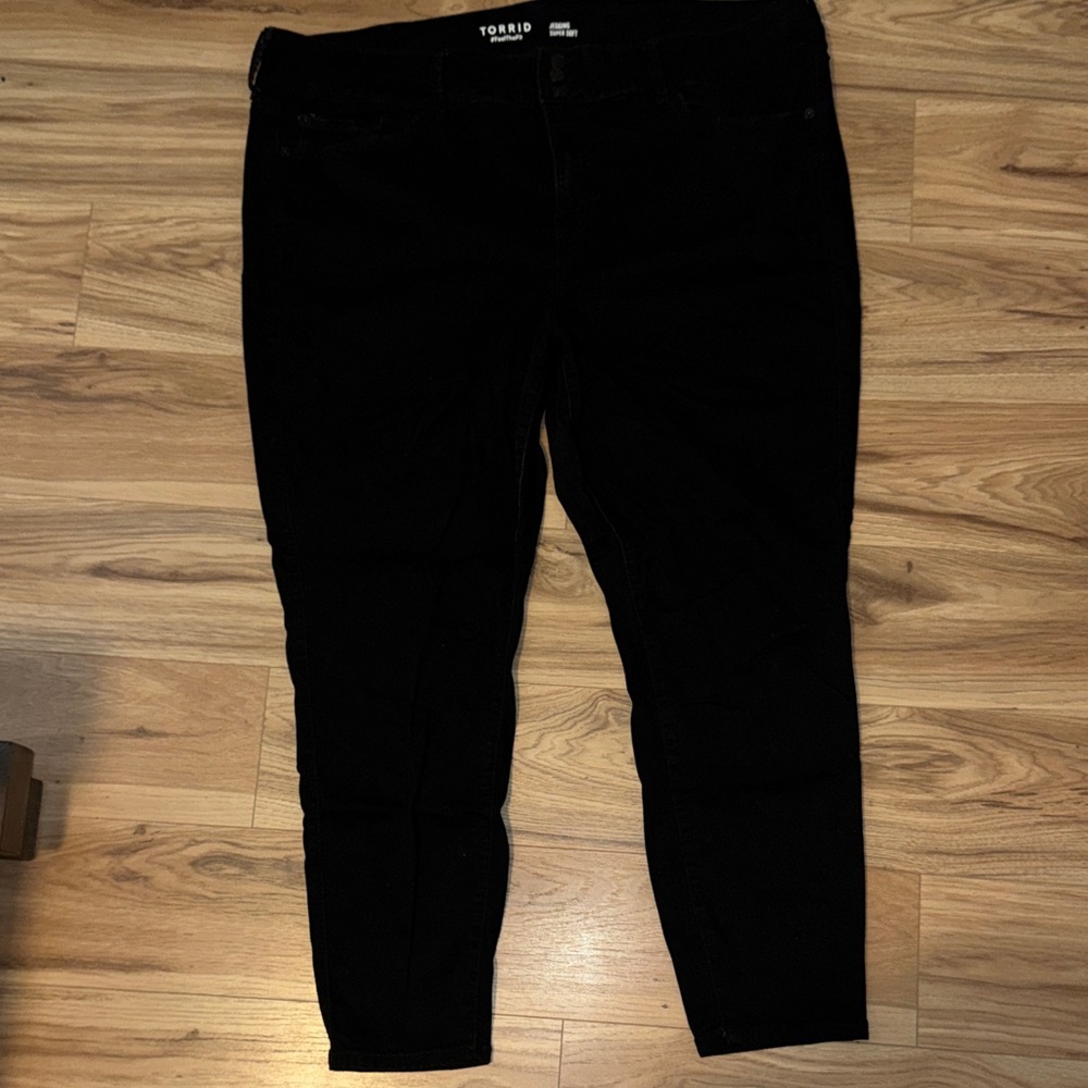 Torrid Women's Classic Black Skinny Jeans - 26Tall